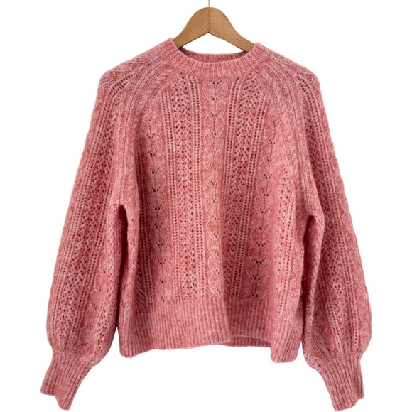 Sézane Rosita Jumper Sweater in Pink Creation Size S - Picture 9 of 11